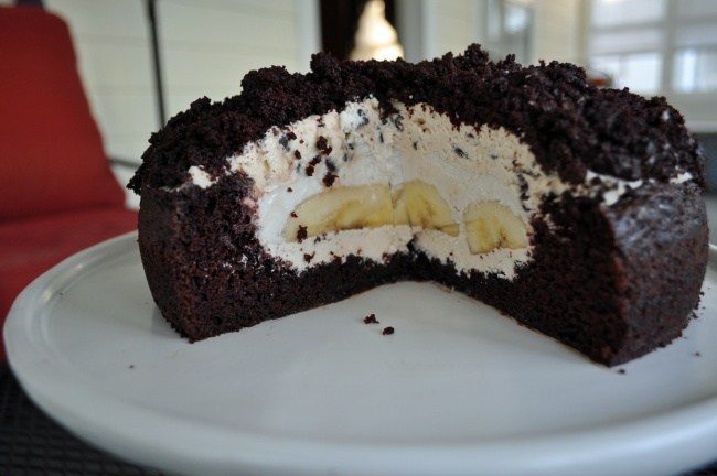 vegan Maulwurfkuchen / vegan German Mole Hill Cake