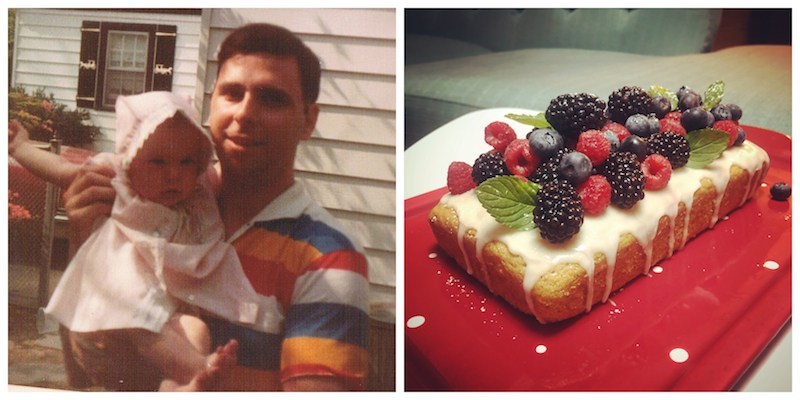 Father's Day &  A Vegan White Chocolate Cake